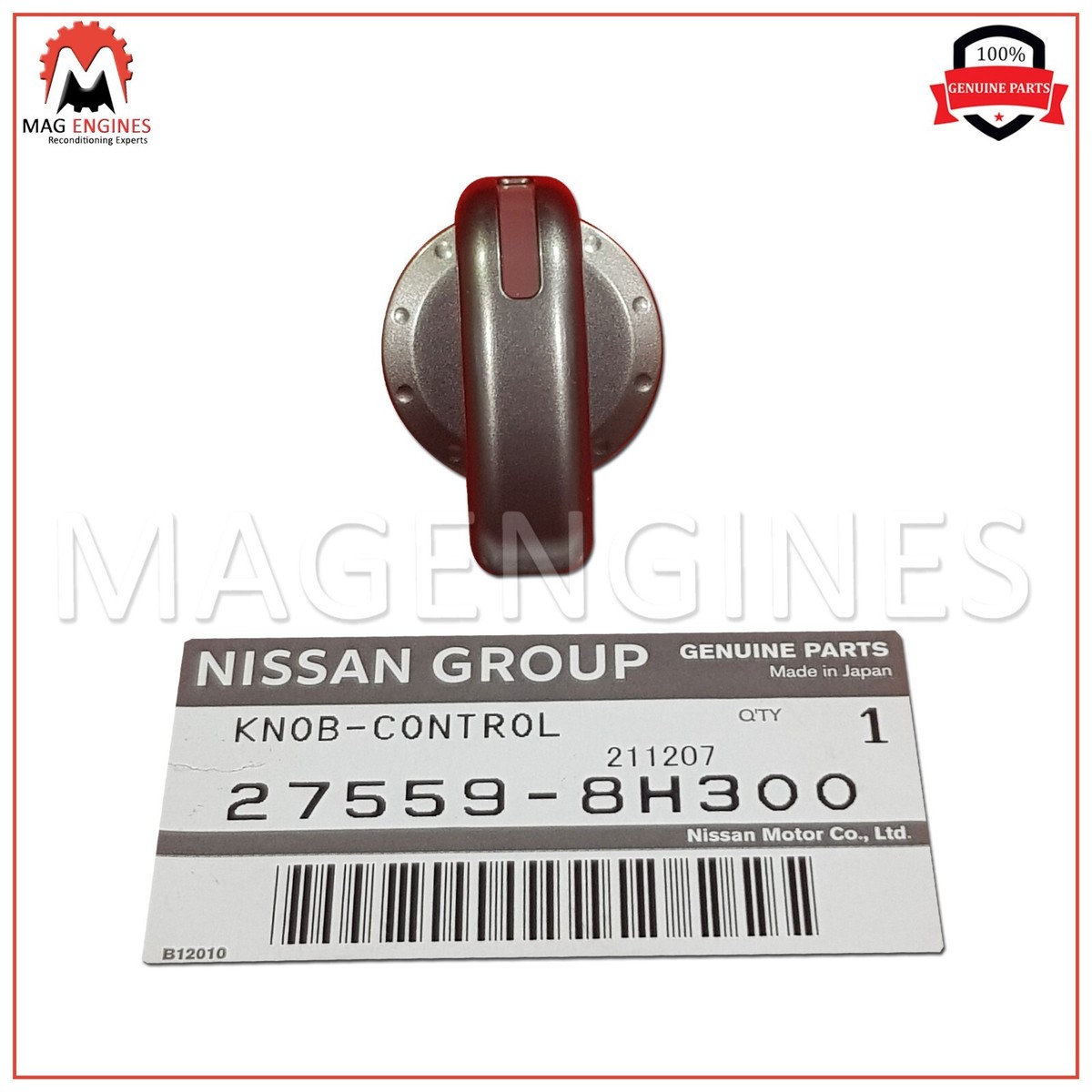 27559-8H300 GENUINE OEM KNOB-CONTROL 275598H300 | eBay