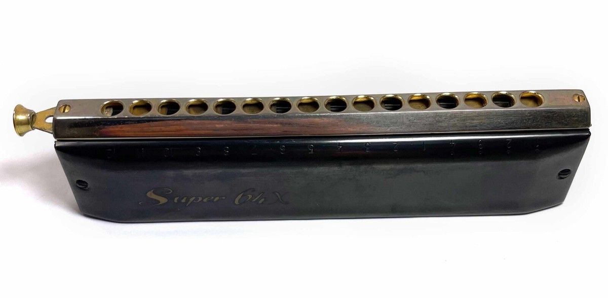 Hohner Super 64x Professional Chromonica Harmonica No. 7582 | eBay