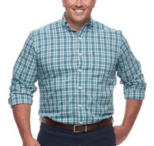 New IZOD Men's Big and Tall Button Down Long Sleeve Classic Fit Dress Shirt NWT