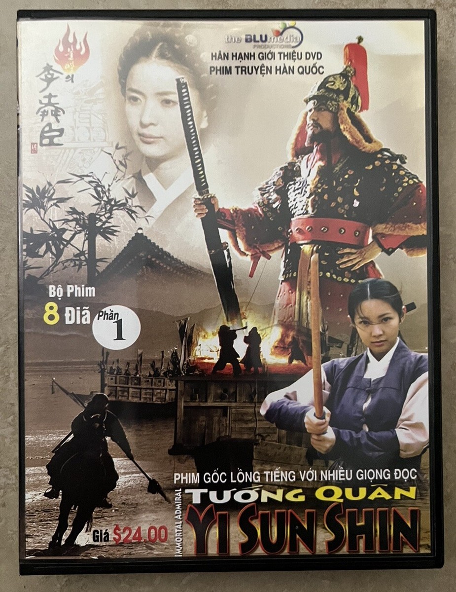 Vietnamese DVD - Tuong Quan Yi Sun Shin - Immortal Admiral