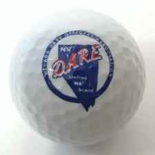 DARE NEVADA OFFICER'S ASSOCIATION LOGO GOLFBALL GREAT FOR VINTAGE COLLECTION 