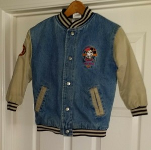 jaqueta jeans do mickey