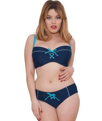 Curvy Kate CV110 Balconette Bikini Oberteil Gr. 34FF (AA-37)