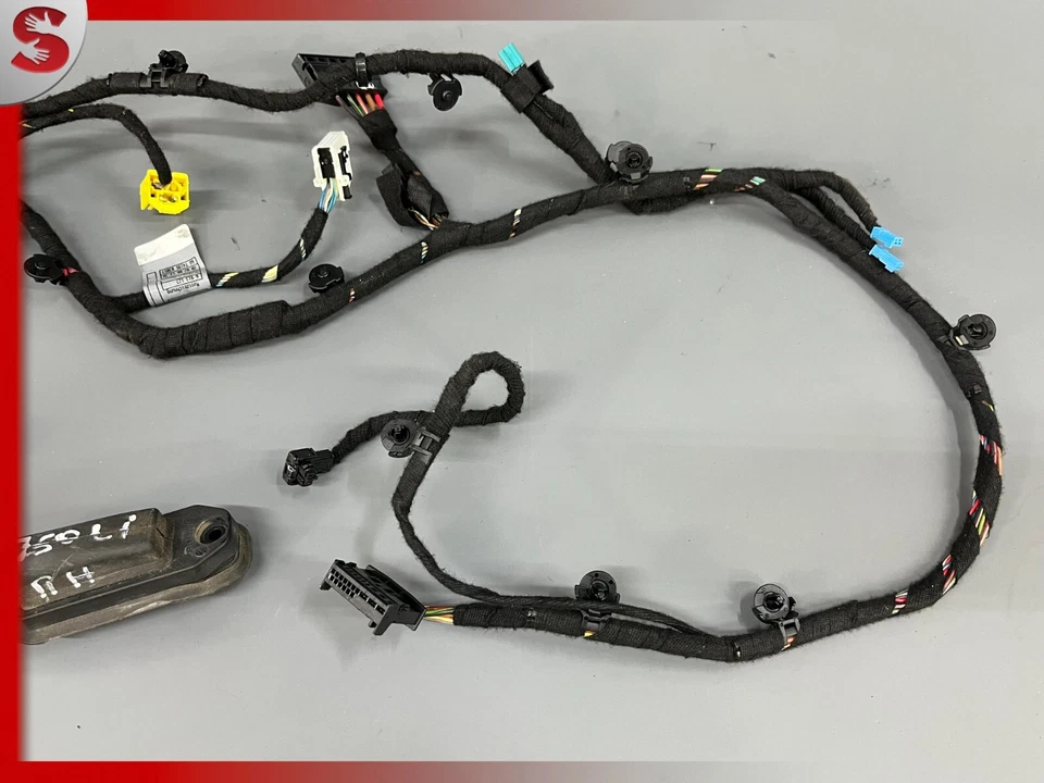02-08 Arnés de cableado de puerta delantera BMW 745Li 750LI 13318810 OEM Foto 3 de 4