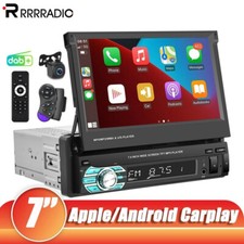 mit DAB+ Autoradio 1 DIN 7 Zoll Apple Carplay Android Auto Bluetooth USB Kamera