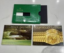 Authentic Rolex President Day-Date Booklet Ma...