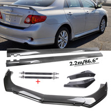 Carbon Fiber Front Bumper Lip Spoiler For Toyota Corolla 2009-2013 Body Kits Carbon Fiber Front Bumper Lip Spoiler For Toyota Corolla 2009-2013 Body Kits