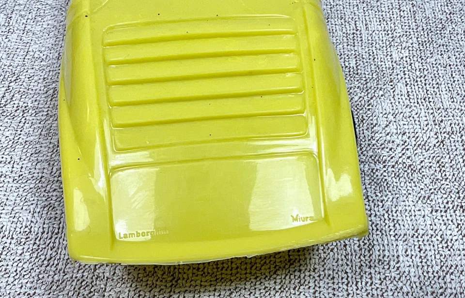 LAMBORGHINI MIURA 1/22 PLASTICA GIOCATTOLO TARGA GENOVA NO FV APS - Immagine 4 di 4