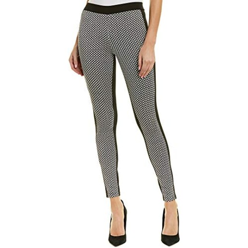 Metallic Glitz Check Leggings Black 