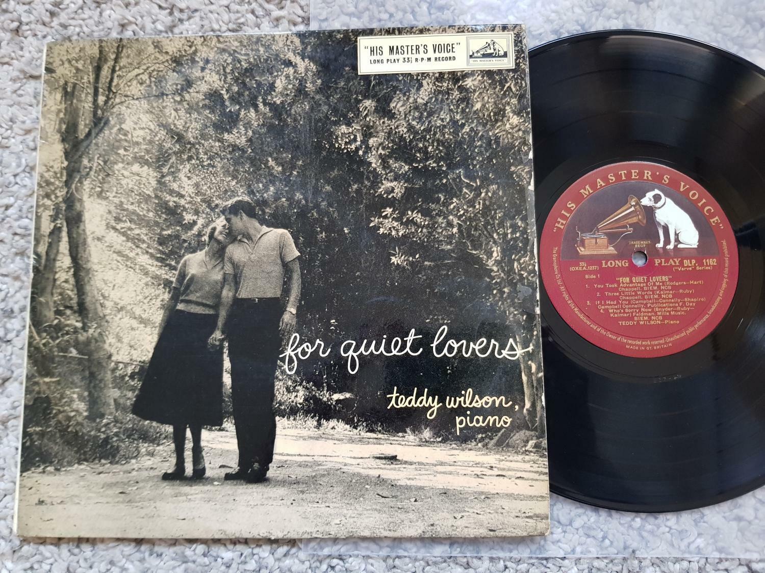 Teddy Wilson - For quiet lovers UK 10'' Vinyl LP