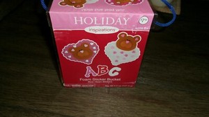 Darice Sweet Shop Foam Sticker Bucket 4.5 oz