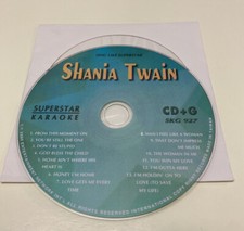 Superstar Karaoke Shania Twain CD G SKG 927