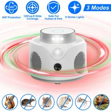 Ultrasonic Rodent Chaser Indoor Repellent Squirrels Mouse Control Pest Repeller