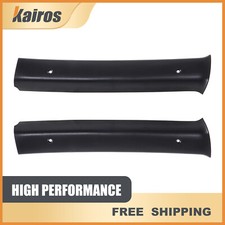 2 Door B Pillar Interior Moldings Black Fits 1968-1972 Nova Lg80562a