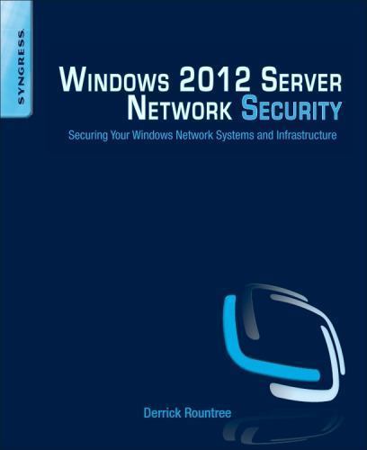 Windows 2012 Server Network Security Rountree Paperback Syngress 9781597499583