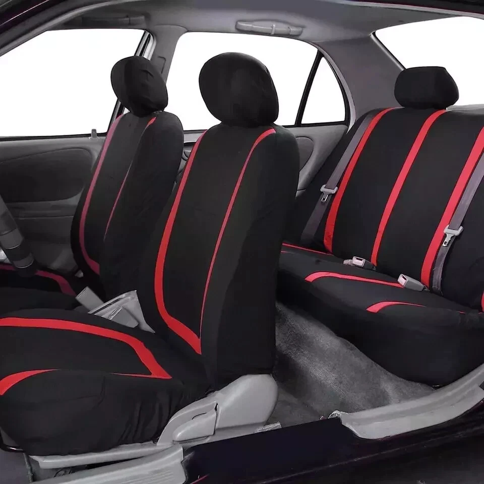 Juego de fundas de asiento de auto para todas las instalaciones artesanales expertas Honda Foto 3 de 4