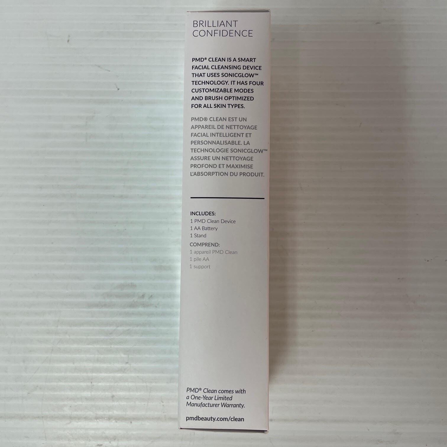 PMD Clean Smart Facial Cleansing Device SonicGlow Technology Silicone New In Box