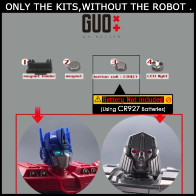 LED LIGHT Upgrade Kit For WAY STUDIOS OP PRIME/MEGATANK NORMAL VER - to Choose