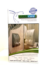 Mana Care Dispenser Bathroom Wall Mount Shower Shampoo Container Holder System