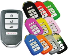 Keyless Entry Remote Key Fob Cover Fit Honda Accord Pilot CRV HRV Ridgeline City