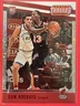 2017-18 Panini Threads Bam Adebayo Dazzle Red /99 Rookie RC #61 Basketball Heat