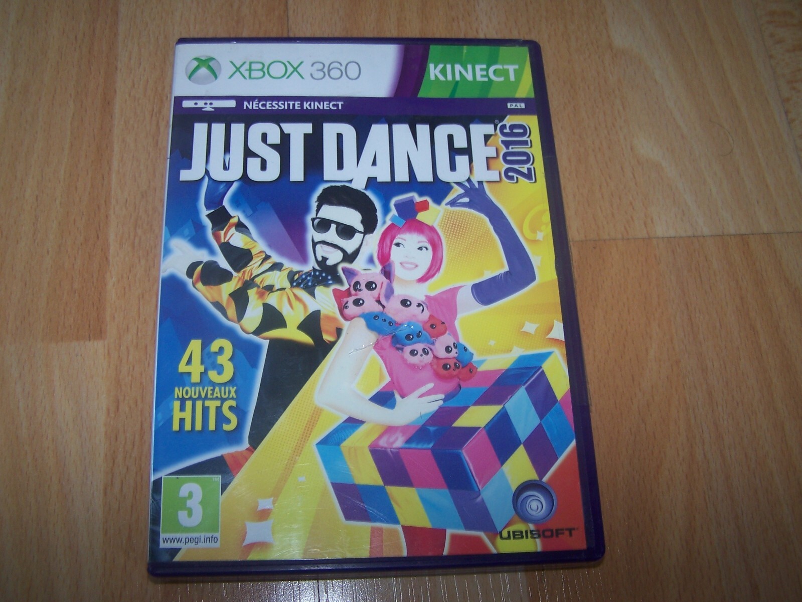 JUST DANCE 2016  -  XBOX 360 BOITE CD LIVRET