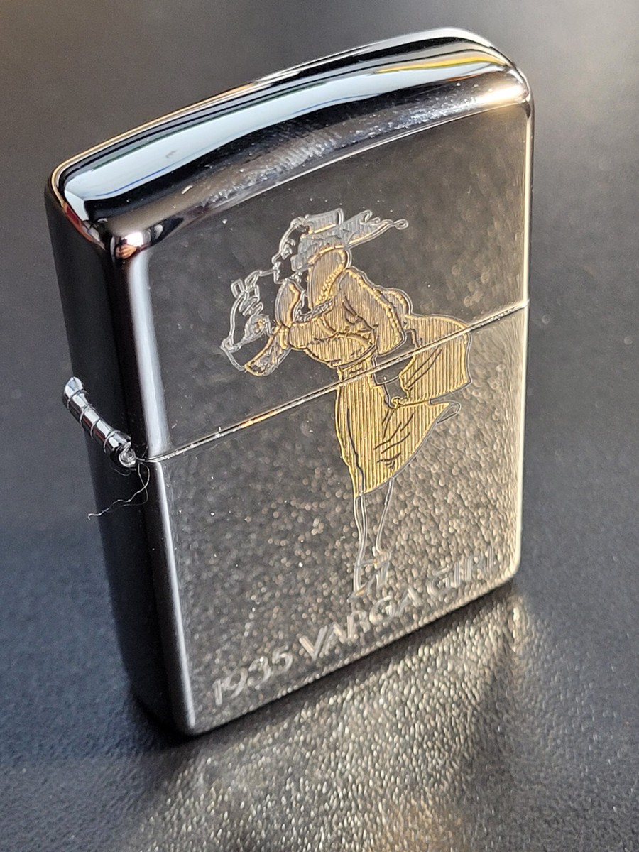 Zippo 1935 Varga Girl Silver Plate 0569/1000 Edition France Zippo 1935 Varga Girl Silver Plate 0569/1000 Edition France