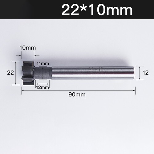 Carbide Tipped T-Slot End Mill Woodruff Keyseat Cutter16-32mm Metal Cutting Tool - Picture 34 of 61