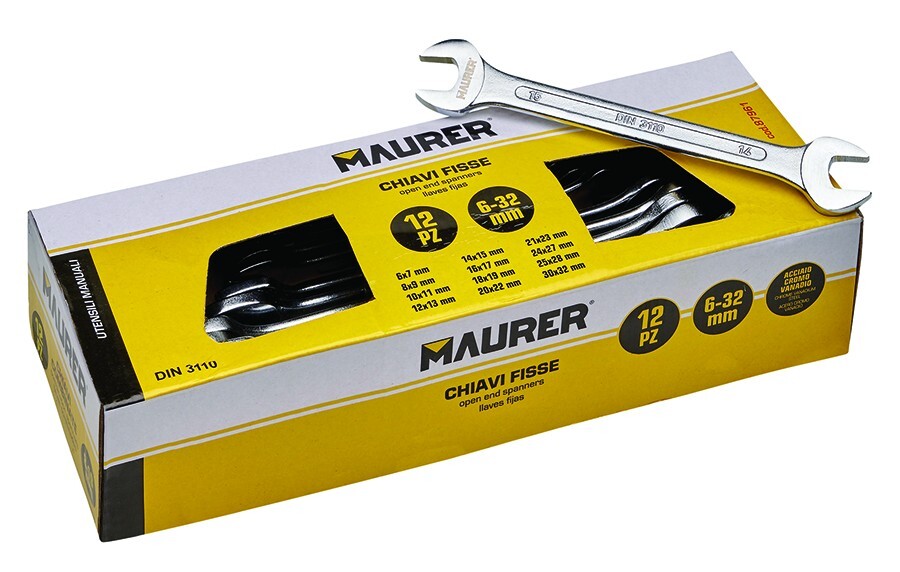 Miglior Set Chiavi Fisse Maurer 12 pz: Da 6 a 32 mm Prezzo Top