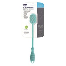 Chicco Easy to Grip Silicone Hygienic Bottle Brush for Baby Bottle Cleaning