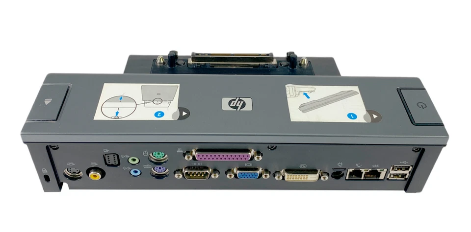 HP USB 2.0 Docking Station Port Replicator for Compaq 6510b 6515b 6910p Laptop - Image 4 of 4