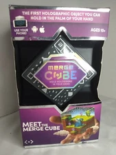 NEW! ©MERGE CUBE VR Hold Holograms in Your Hand APPS AND GAMES ages 10+ ARC-01 