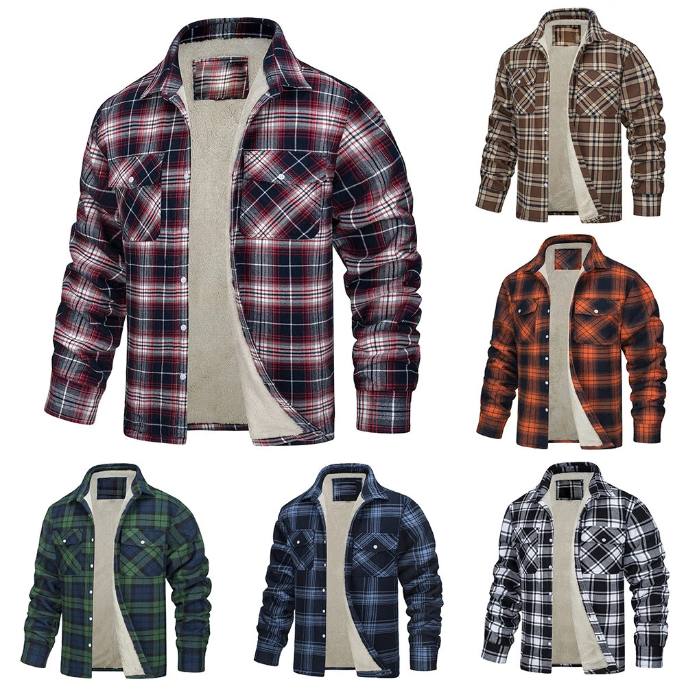 Flannel outerwear clearance