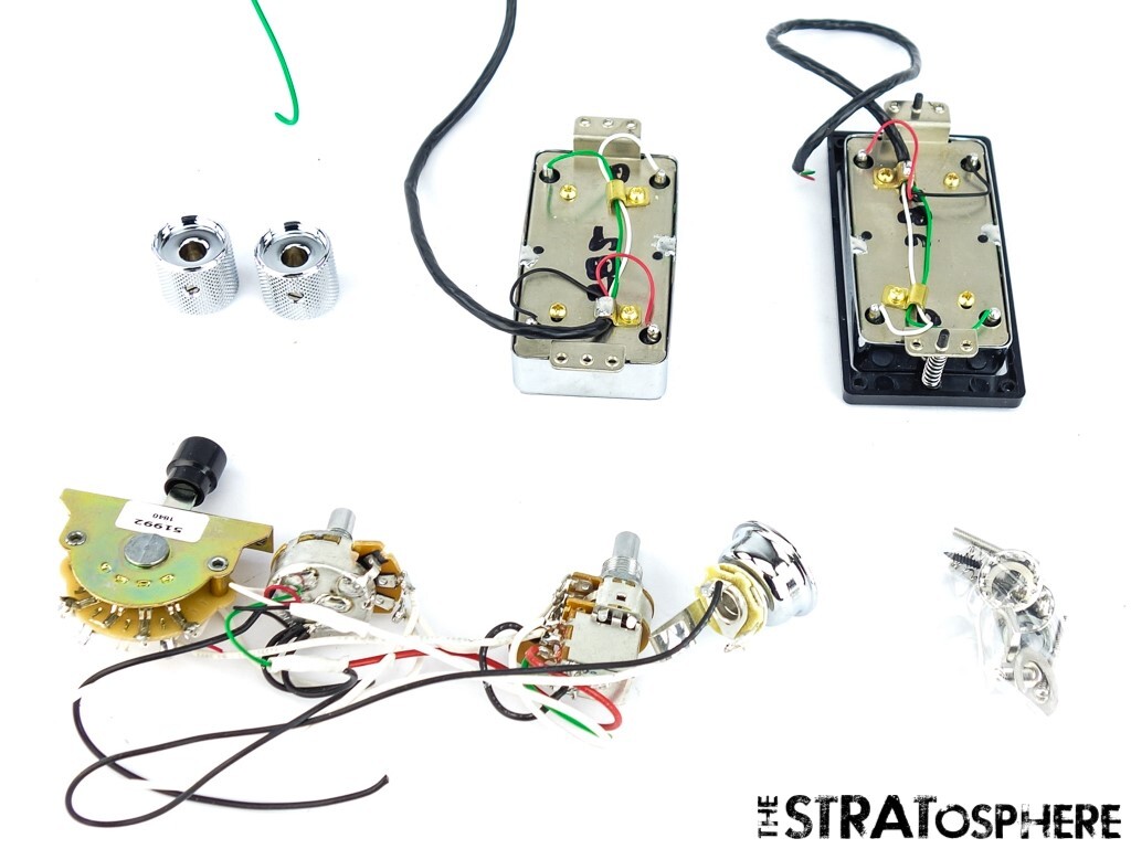 Fender Player HH Tele PICKUPS POTS KNOBS & SWITCH Alnico 2 Telecaster