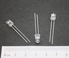 100pcs Lite-On LTE-5208A Infrared IR Emitter LED 5mm 940nm Clear !USA SELLER!