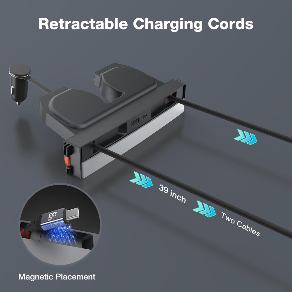 Tesla Model 3 Highland 2024 Retractable Center Console USB Hub