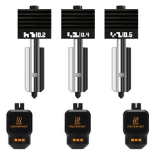 3-Pack Upgraded 0.2MM 0.4MM 0.6MM Hotend kit for Bambu lab P2S/H2D/H2S/H2C,...