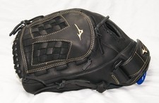 mizuno mvp prime fastpitch glove black left hand throw gmvp 1250pf3 12.5" new