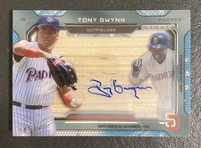 Tony Gwynn 2014 Topps Series 2 Strata Signature Relic 08/25 #SSR-MR Auto Padres