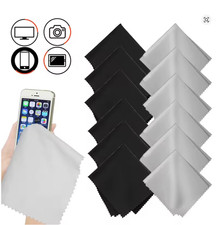 10 Pack Glasses Microfibre Cloth Streak-free Cleaning Cloths for Eyeglasses Lens
