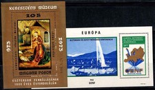 Hongrie 1973-74 Mi. Bl.102-103 A Bloc Feuillet 100% Neuf ** Peinture, Europe