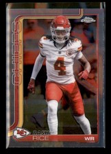 Topps Chrome #147 Rashee Rice The BallCap Exec