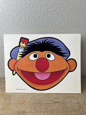 Sesame Street Replacement Masks 6 For Ernie's Work Of Art And Disguise Kit USA