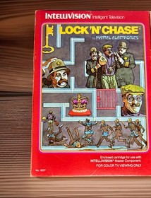 LOT OF 2 INTELLIVISION GAMES CIB ADVANCED DUNGEON & DRAGONS /LOCK&rsquo;N&rsquo;CHASE TESTED