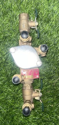 WATTS REGULATOR 1/2'' 007 QT DOUBLE CHECK BACKFLOW PREVENTER VALVE ASSEMBLY