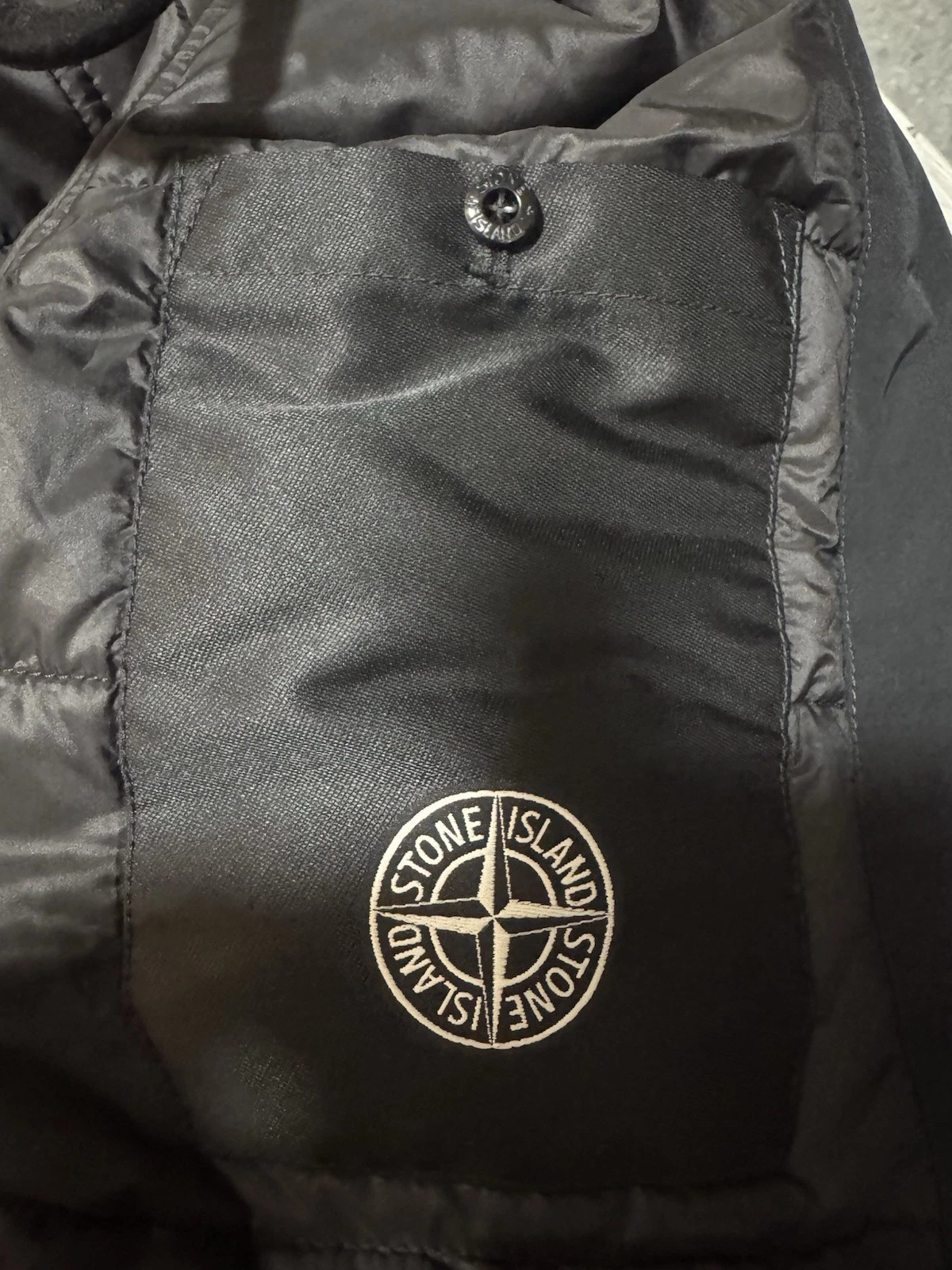 Stone Island Black 43426 Micro Twill Jacket Black Size XL Authentic LN $1065 - product detail image 10