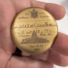 Vintage 1931 Mason/Masonic Jefferson City Missouri 11th DeMolay Conference Pin — photo 2