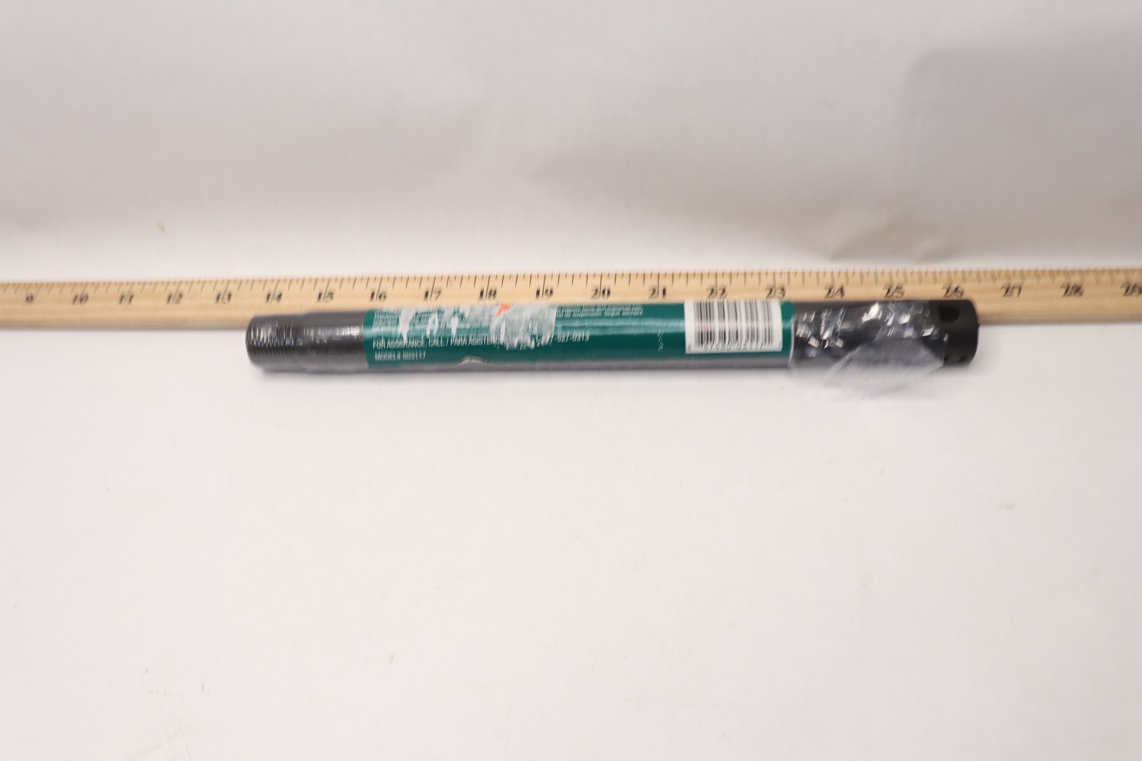 12 in. Matte Black Ceiling Fan Extension Downrod for 10 ft. Ceilings