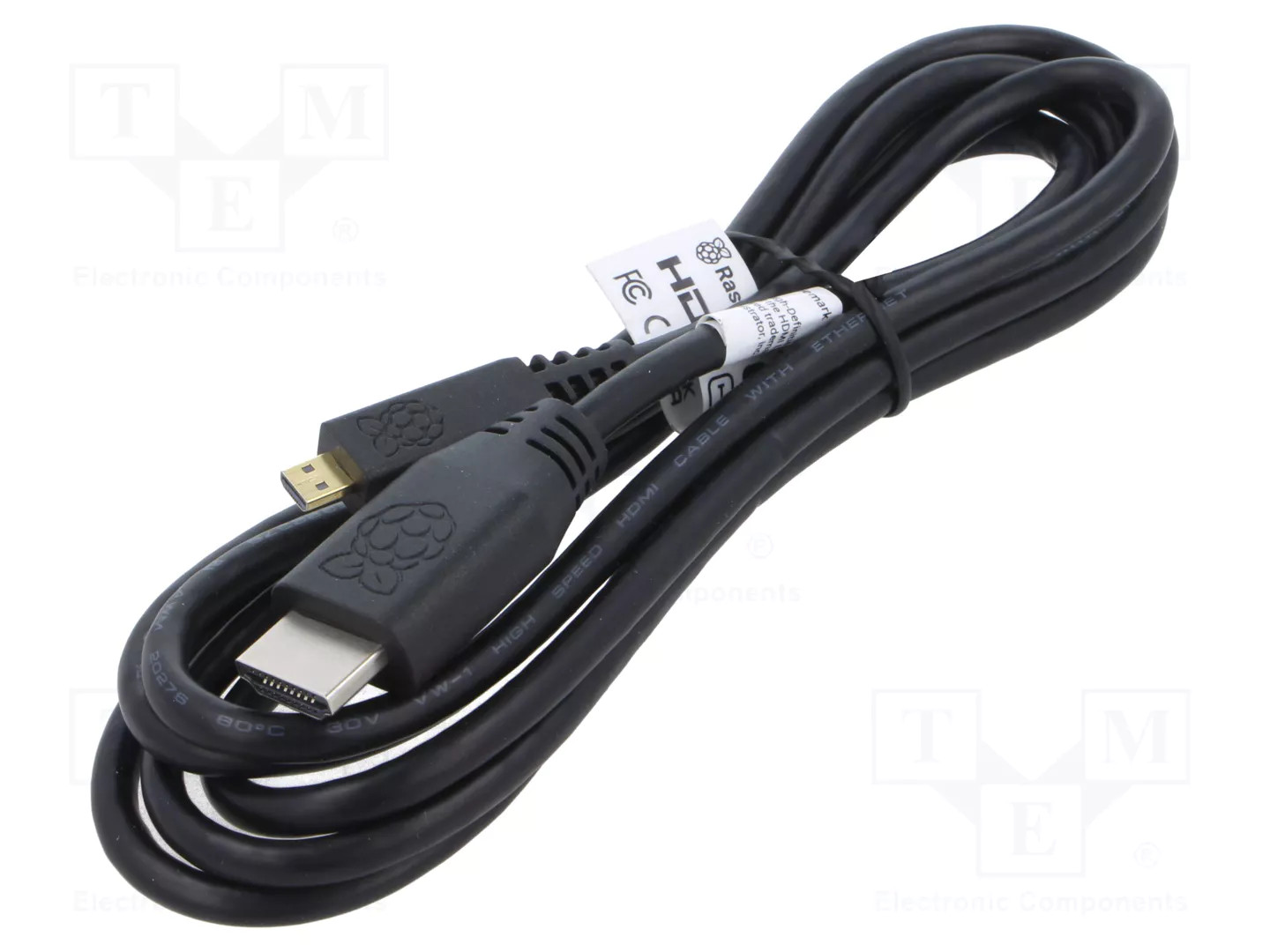 RASPBERRY PI MICRO-HDMI/M-TO-HDMI-A/M-CABLE-2M,-BLACK Accessories