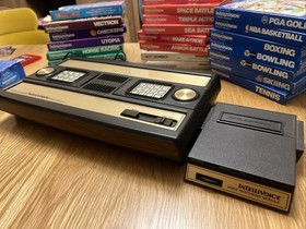 Mattel Intellivision 2609 USA Console Lot New Capacitors Tested Working Lot 1979